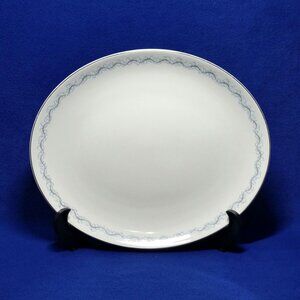 Vintage W.S. George China Craft 13" Oval Serving Platter 284 840 H Pattern MCM